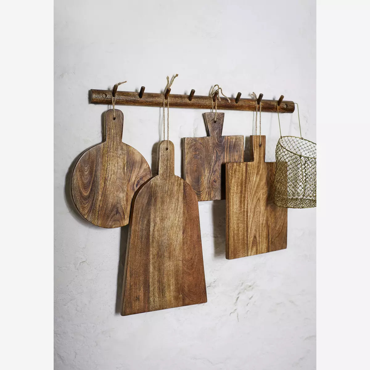 Ronde snijplank, naturel